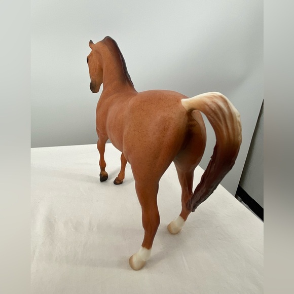 Breyer Horse‎ #62003 Arabian Mare JOHAR Red Roan Retired 2007 - Picture 4 of 7